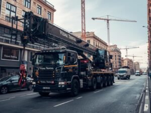 Alquiler de Camión Grúa en Sevilla: La Solución Ideal para tus Proyectos de Construcción y Logística