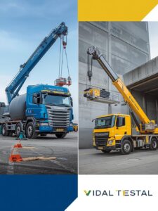 Camión Grúa vs. Camión Pluma: ¿Cuál Elegir para tu Proyecto? | Vidal Testal