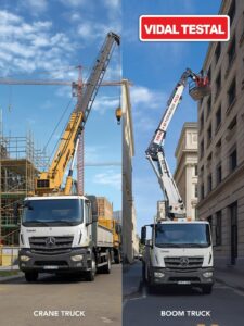 Camión Grúa y Camión Pluma en Sevilla: Servicios de Vidal Testal