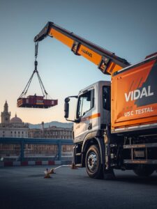Alquiler de Camión Pluma por Horas en Sevilla