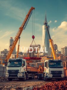 Alquiler de Grúa con Conductor para Obras