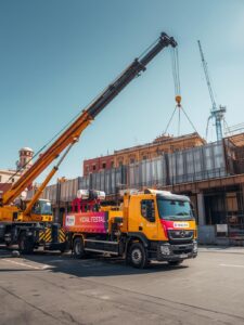 Camión Grúa Autocargante en Sevilla