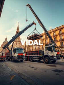 Camión Grúa Autocargante en Sevilla