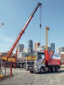 Camión Grua Autoportante en Sevilla
