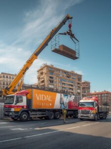 Camión Pluma Vidal Testal en Sevilla
