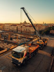 Camión Pluma Vidal Testal en Sevilla