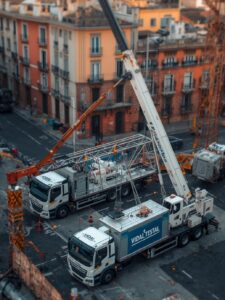 Camión Pluma en Sevilla para Transportar Ferralla