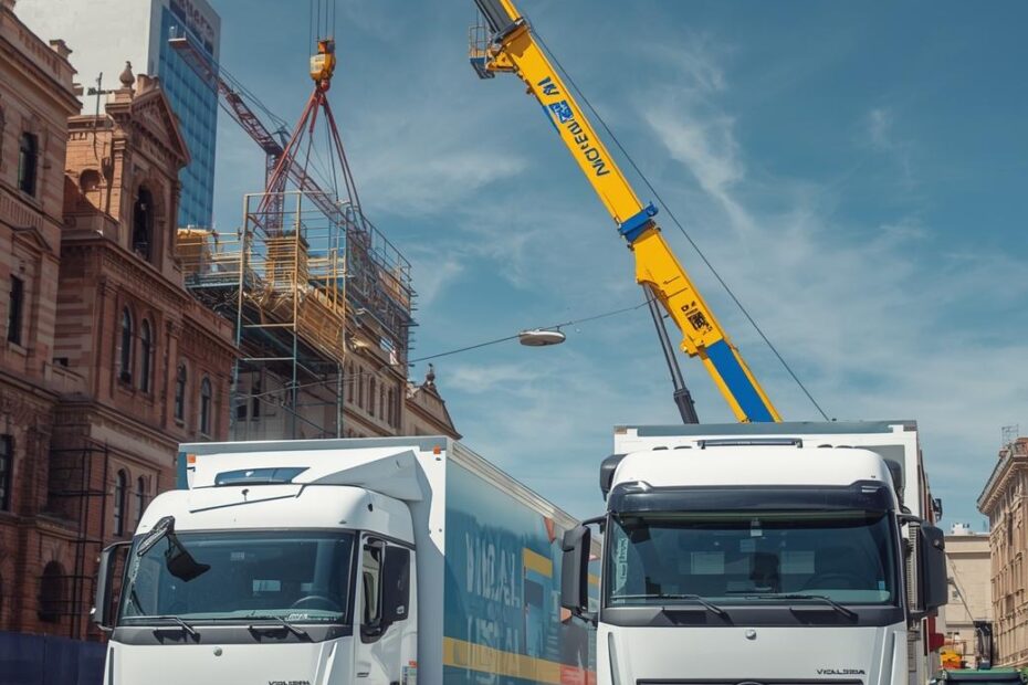 Camión Pluma en Sevilla para Transportar Ferralla