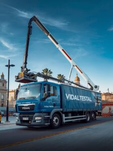 Servicios de Camión Grúa y Camión Pluma en Sevilla