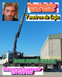 Camión Pluma: La Solución Perfecta para el Traslado de Casetas, Maquinaria y Materiales de Construcción con Choferes Experimentados en Sevilla