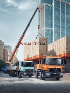 Precio hora camión pluma Sevilla