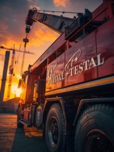 Camión Grúa de Gran Tonelaje en Sevilla