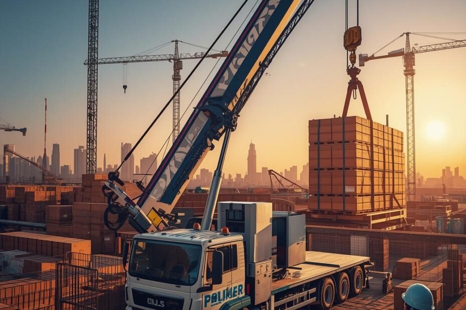 Camión Grúa en Sevilla para Maquinaria Pesada