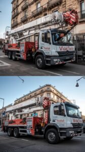 Contratar camión pluma en Sevilla
