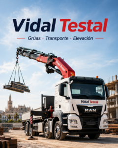 camion grua Vidal Testal En Sevilla